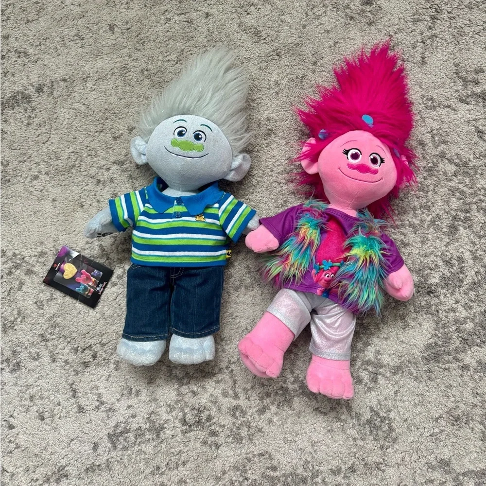 Build-A-Bear Trolls (Branch + Poppy)
